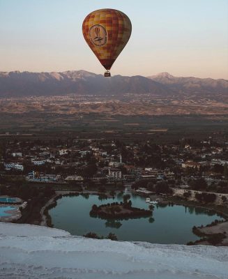 棉花堡-Hot Air Balloon-Turkey