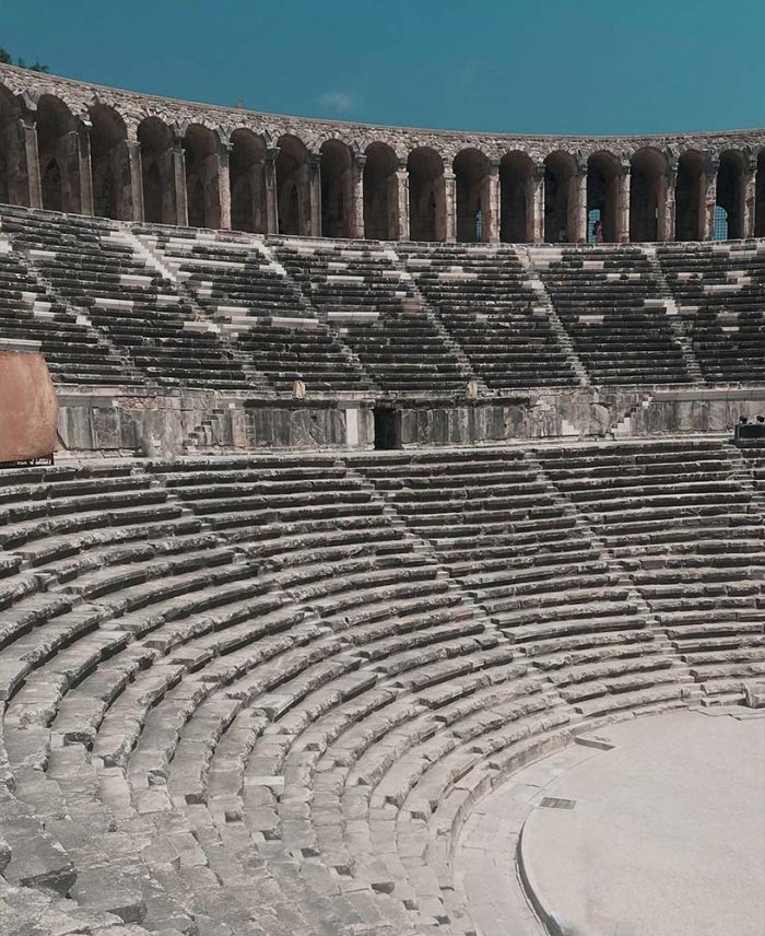 阿斯潘多斯古剧场1